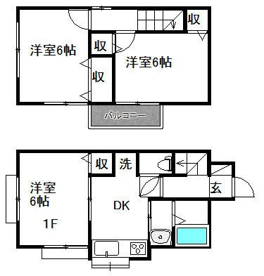 【間取り】 | 長沼戸建(ナガヌマコダテ)