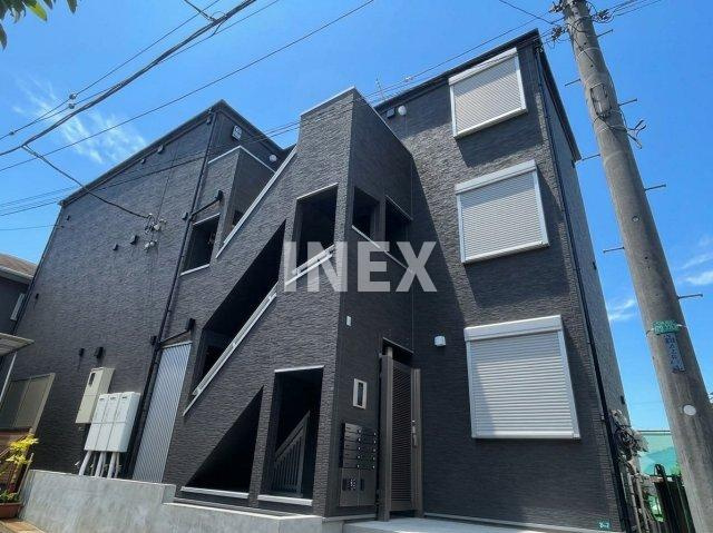 海老名市国分南２丁目のアパートの外観