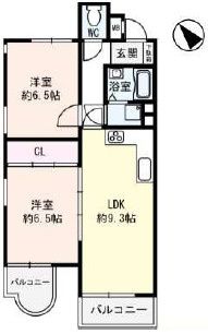 コムーネ東灘の間取り
