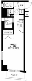 【間取り】 | パークウェル世田谷若林 | 間取りです。