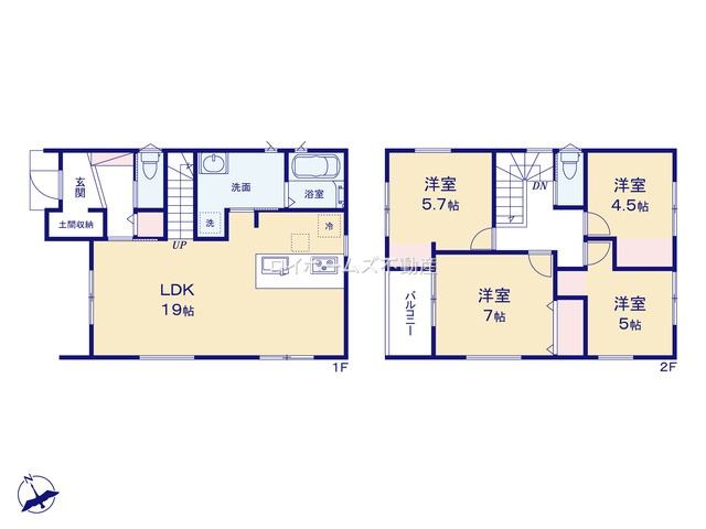 【外観】 | 小牧市安田町165-1『仲介料無料』新築戸建て