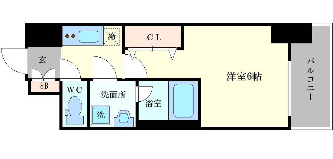 LC天王寺ヒルズの間取り
