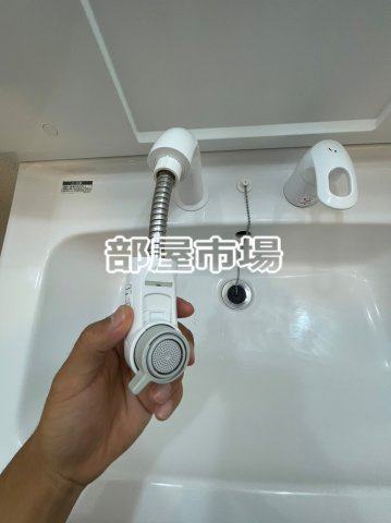 クレヴィスタ浅草の洗面所|洗髪洗面化粧台