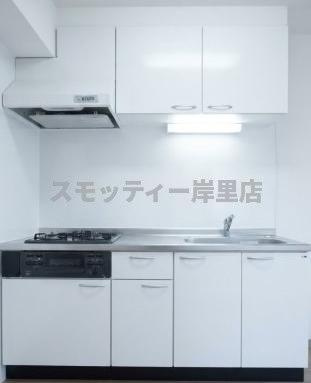 FRONT FIELD長居東のキッチン