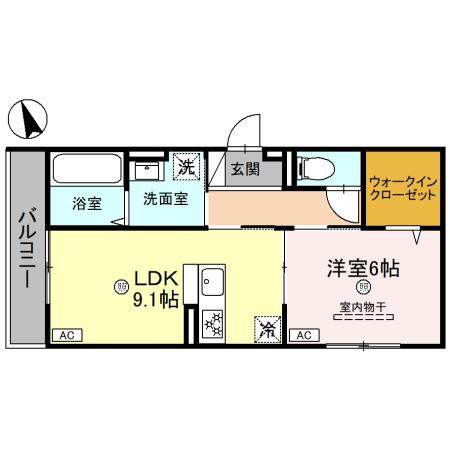 【間取り】 | パサログランデ綾之町
