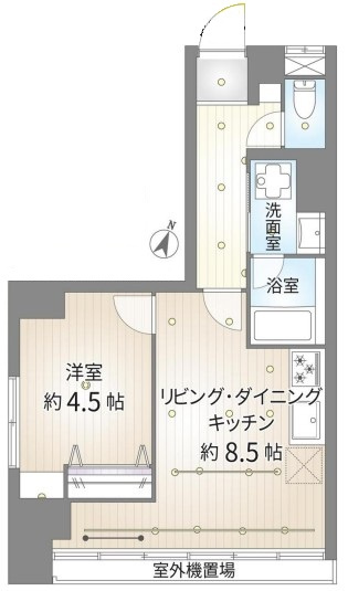 【間取り】 | コーポ麹町