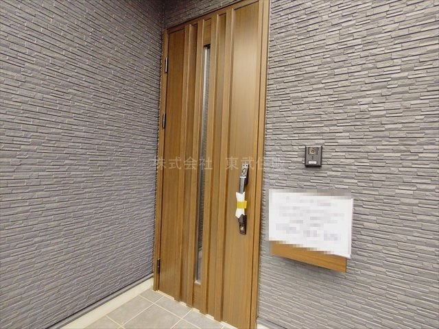 【構造・工法・仕様】 | 川越市砂新田　全2棟　A号棟 | ゆったりとした玄関です