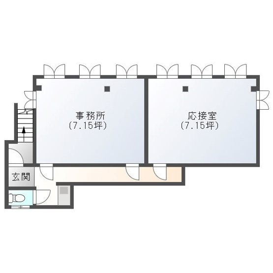 【間取り】 | 林ビル2階北号室