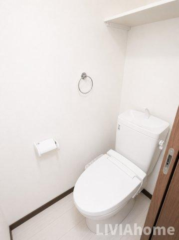 大田区西蒲田５丁目のアパートのトイレ|同シリーズの参考写真です。実際の設備・内装は現況を優先とさせていただきます。