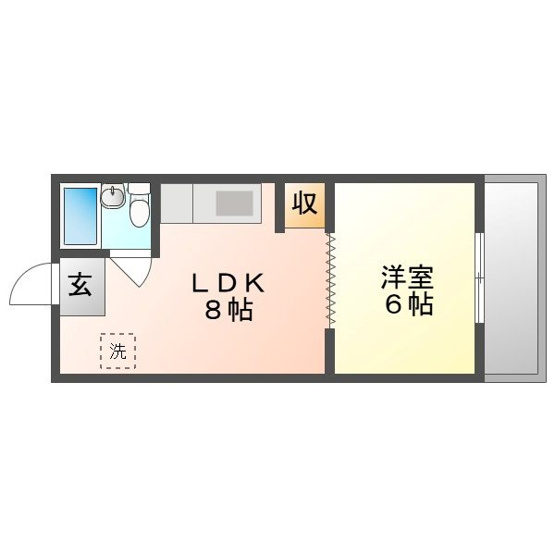 【間取り】 | スカラトーレ大元駅前