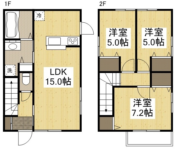 【間取り】 | Ｐａｒｔｅｎｚａ　Ｓｏｕｔｈ