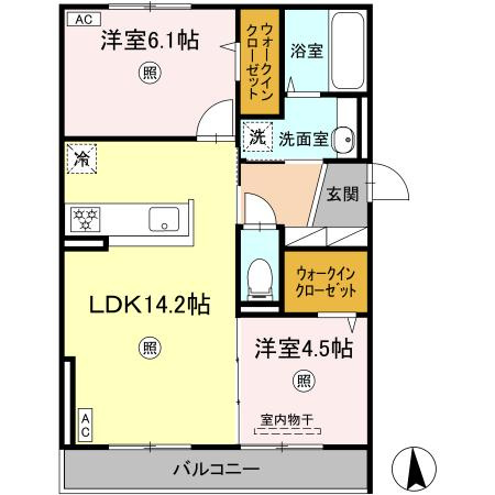 【間取り】 | カトル　セゾン