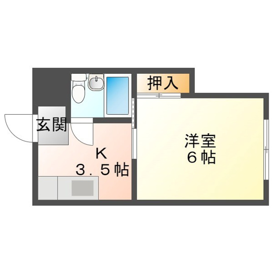 【間取り】 | 第二和久田ビル