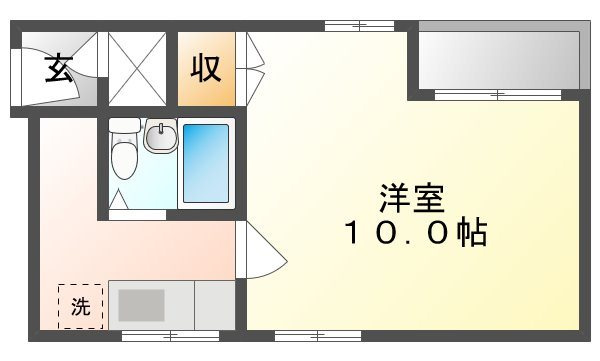 【間取り】 | プレアール大供Ⅱ