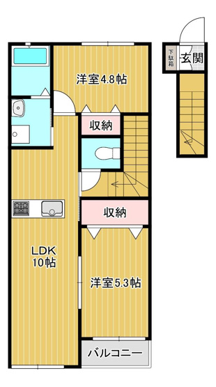 【間取り】 | フェリーチェ 