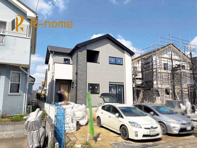 龍ケ崎市松ケ丘5期　新築戸建て　1号棟の外観|ご予約を頂ければ、『平日』はもちろん『早朝』や『夜間』もご見学可能です♪お気軽にお申し付けください♪
