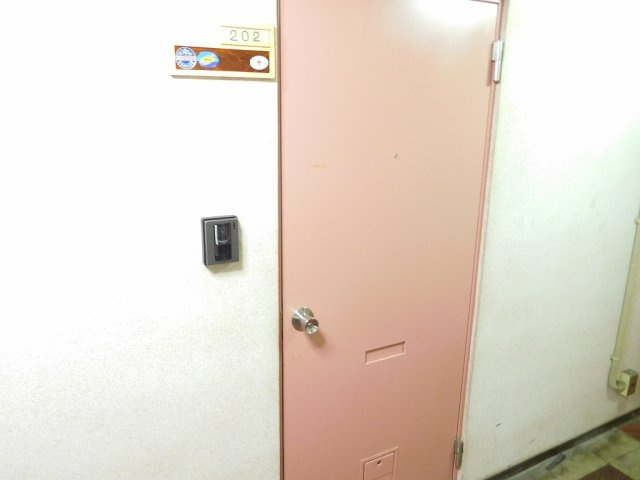 コーポ高木の玄関