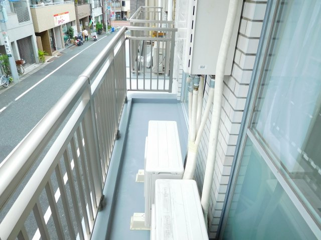 コーポ高木のバルコニー