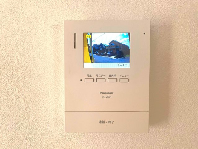 ◆２０２６年６月リフォーム済み◆地下鉄「小野」駅まで徒歩１３分◆伏見区醍醐切レ戸町のセキュリティ|ＴＶモニター付きインターホン