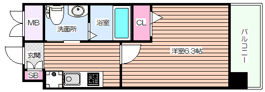 【間取り】 | SWISS梅田東