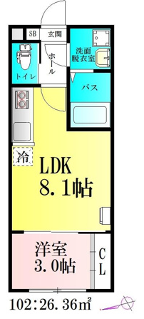 河原町レジデンスB棟.