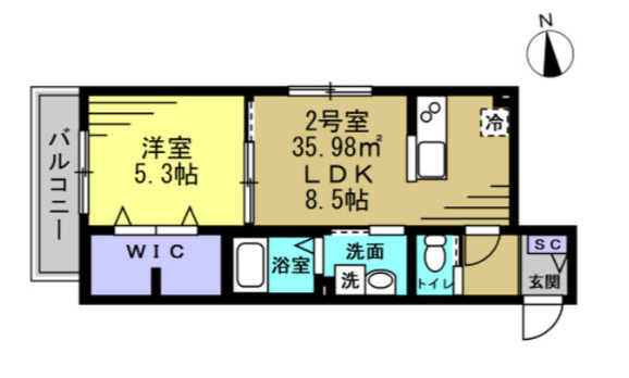 フェニックス南流山の間取り