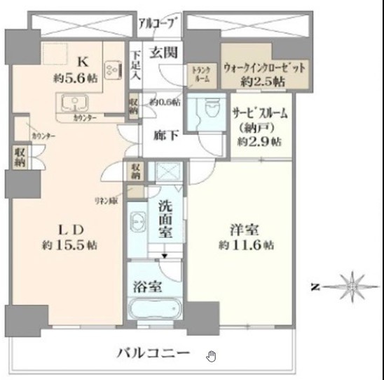 【間取り】 | W Comfort Towers WEST