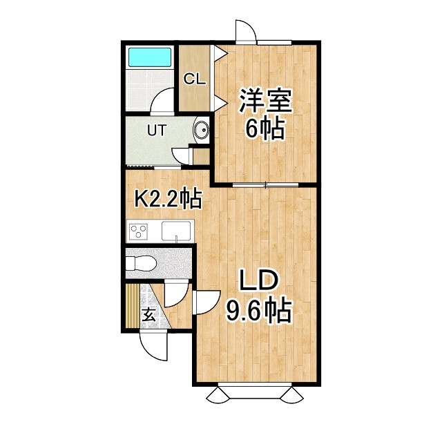 グリーンフィールドの間取り