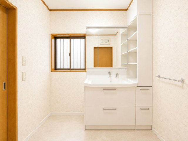 栗東市小野の独立洗面台|独立洗面台で身支度をすべて済ませてしまいましょう
