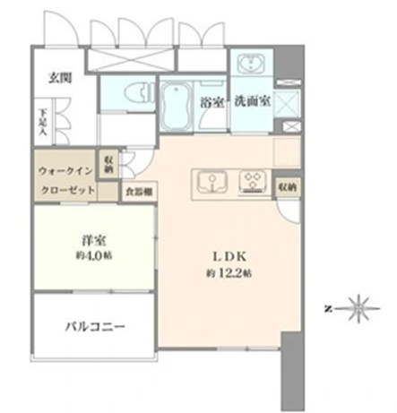 【間取り】 | アクシア新宿御苑