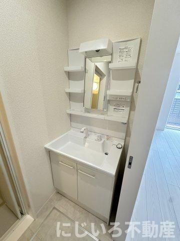 フィオーレガーデン阿南の洗面所