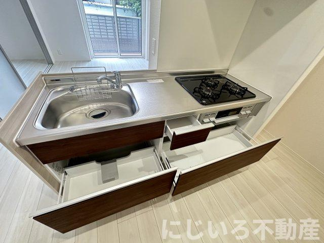 フィオーレガーデン阿南のキッチン
