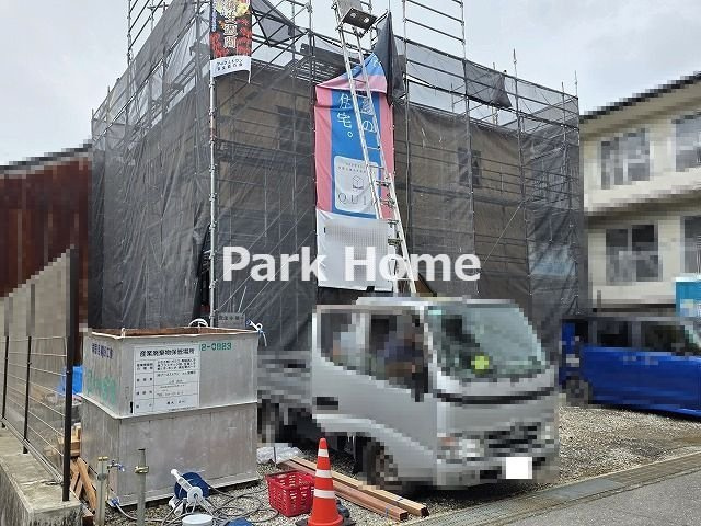 高知市百石町 -第3・1棟-　新築戸建ての外観|2026.9月：建築中