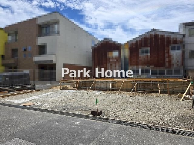 高知市百石町 -第3・1棟-　新築戸建ての外観|2026.8月：建築中