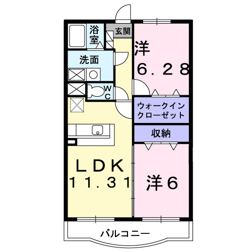 ファイン　ヴィレッジ　【仲介手数料：50％OFF】対象物件！の間取り