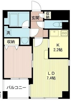 【間取り】 | ルボラパン行人坂 | 間取りです。