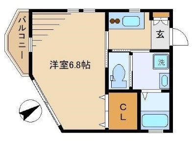 アクセス弥生弐番館の間取り
