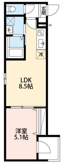 robot home　北戸田の間取り