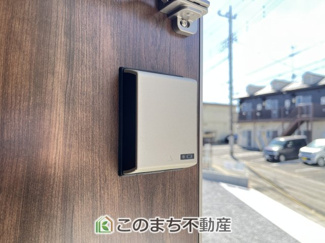 【防犯設備】 | LievleGarden.S下妻下妻丙　 | 同社施工物件写真。※建具やフローリング、その他仕様が異なる場合がございます。