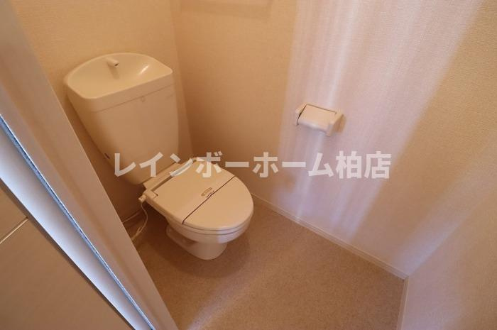 仲介手数料（賃料の1.10ヵ月）の50％OFF対象物件！のトイレ