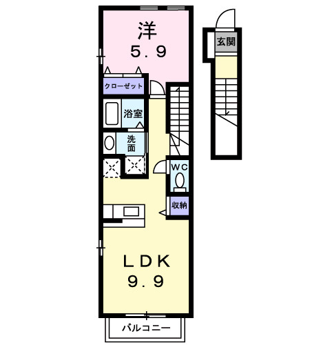 【間取り】 | グランツ　エクセレント