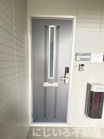 アビタシオン那賀川Aのエントランス