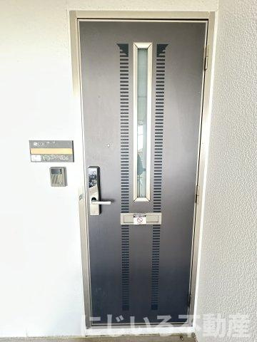 エスパシオ那賀川Aのバルコニー