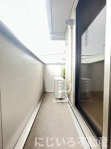 ベイクレストのバルコニー