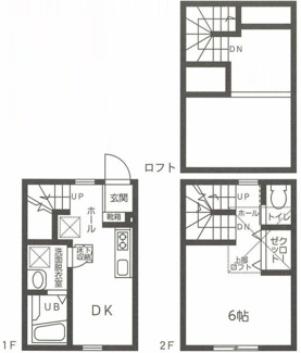 【間取り】 | ルナ三軒茶屋 | 間取りです。