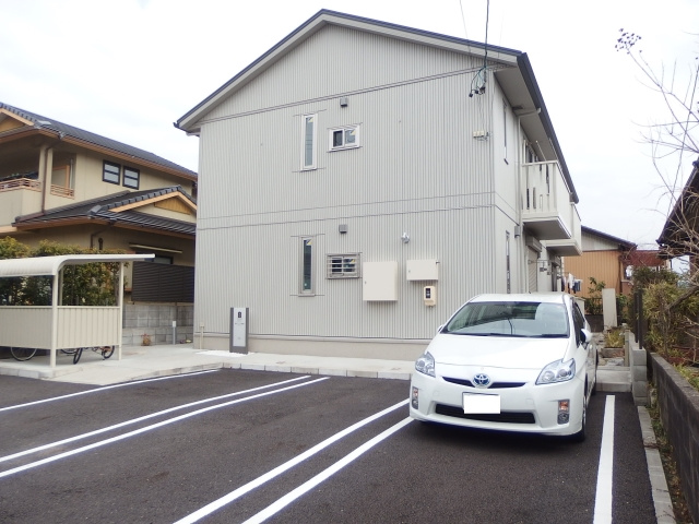 グリーンハウスの駐車場