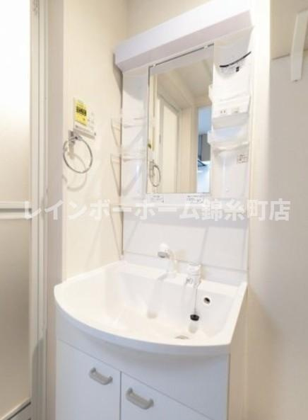 アイリスガーデンの独立洗面台|※建築中のため同施工参考写真となります。