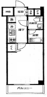 【間取り】 | イアース本所吾妻橋 | 間取りです。