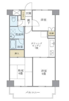 【間取り】 | ヴェーネル滝沢 | 間取りです。