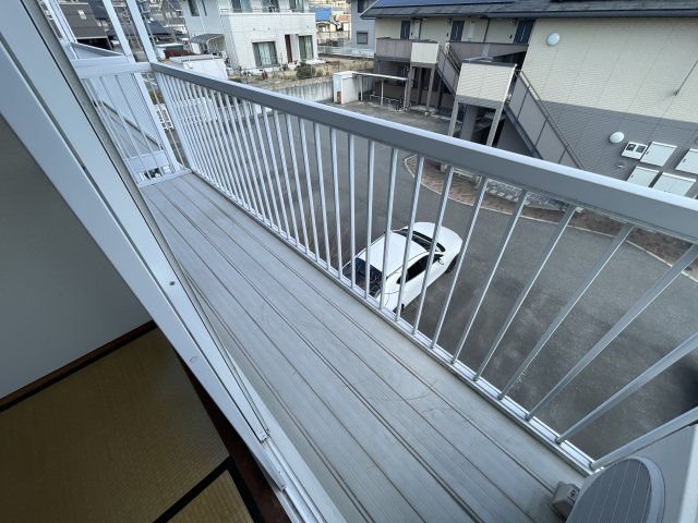フェリスハイツのバルコニー